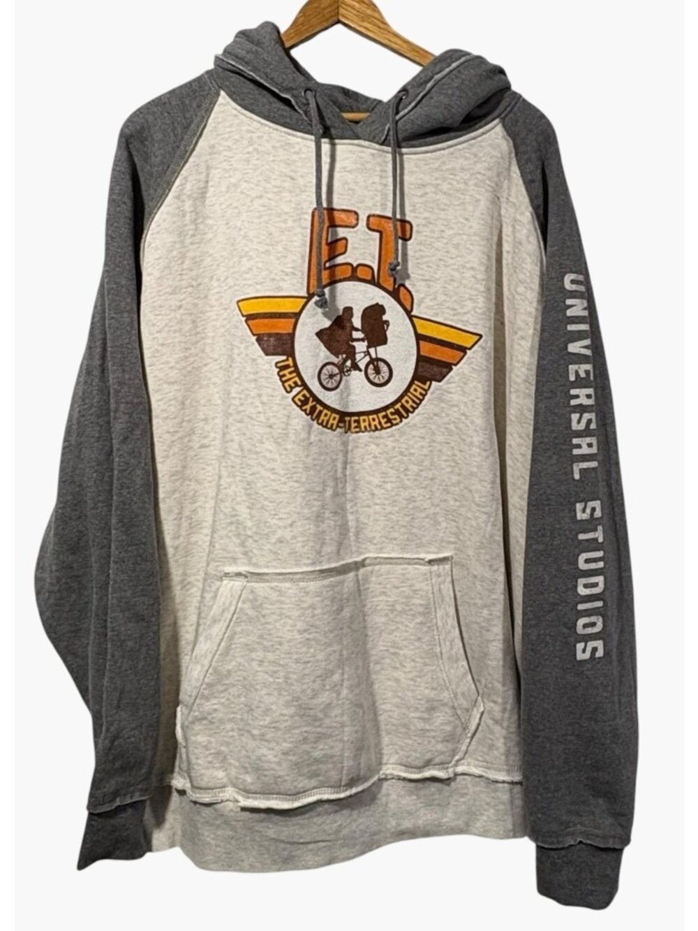 Universal Studios E.T. The Extra Terrestrial Hoodie Sweatshirt Sz 3XL NWT